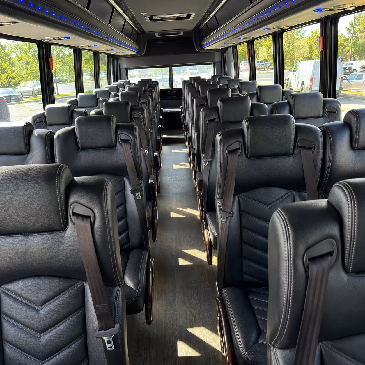 how bus type and group size affect san diego bus rental rates