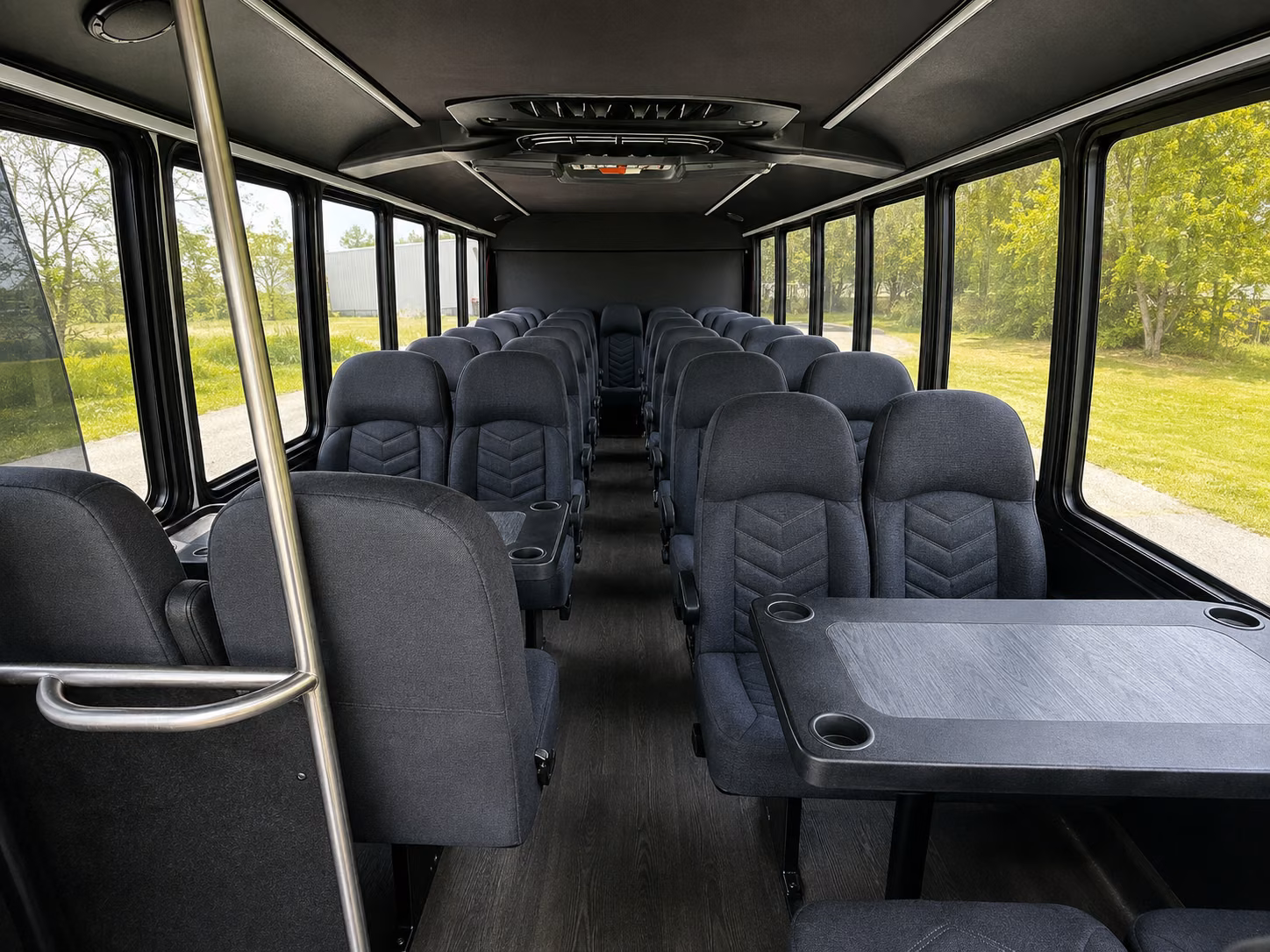 san diego 18 passenger minibus interior