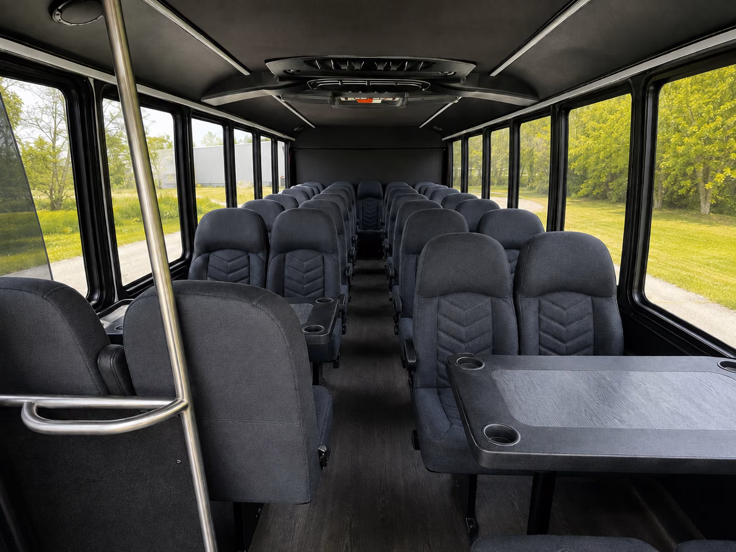 san diego 20 passenger minibus inside