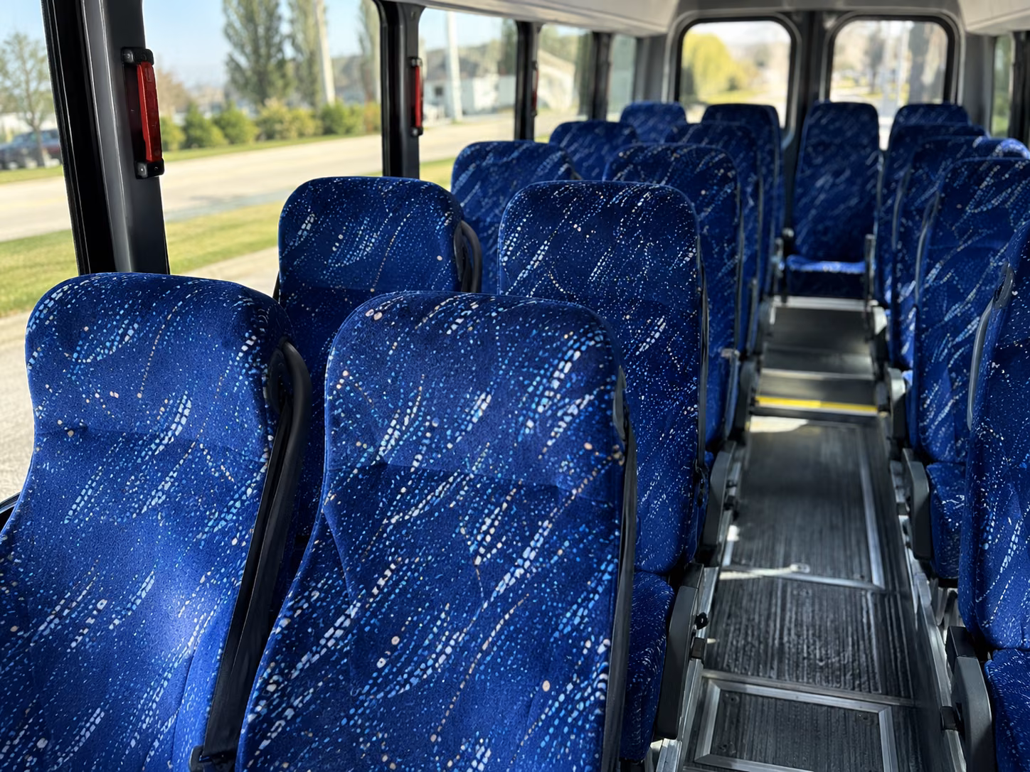 san diego 20 passenger minibus interior