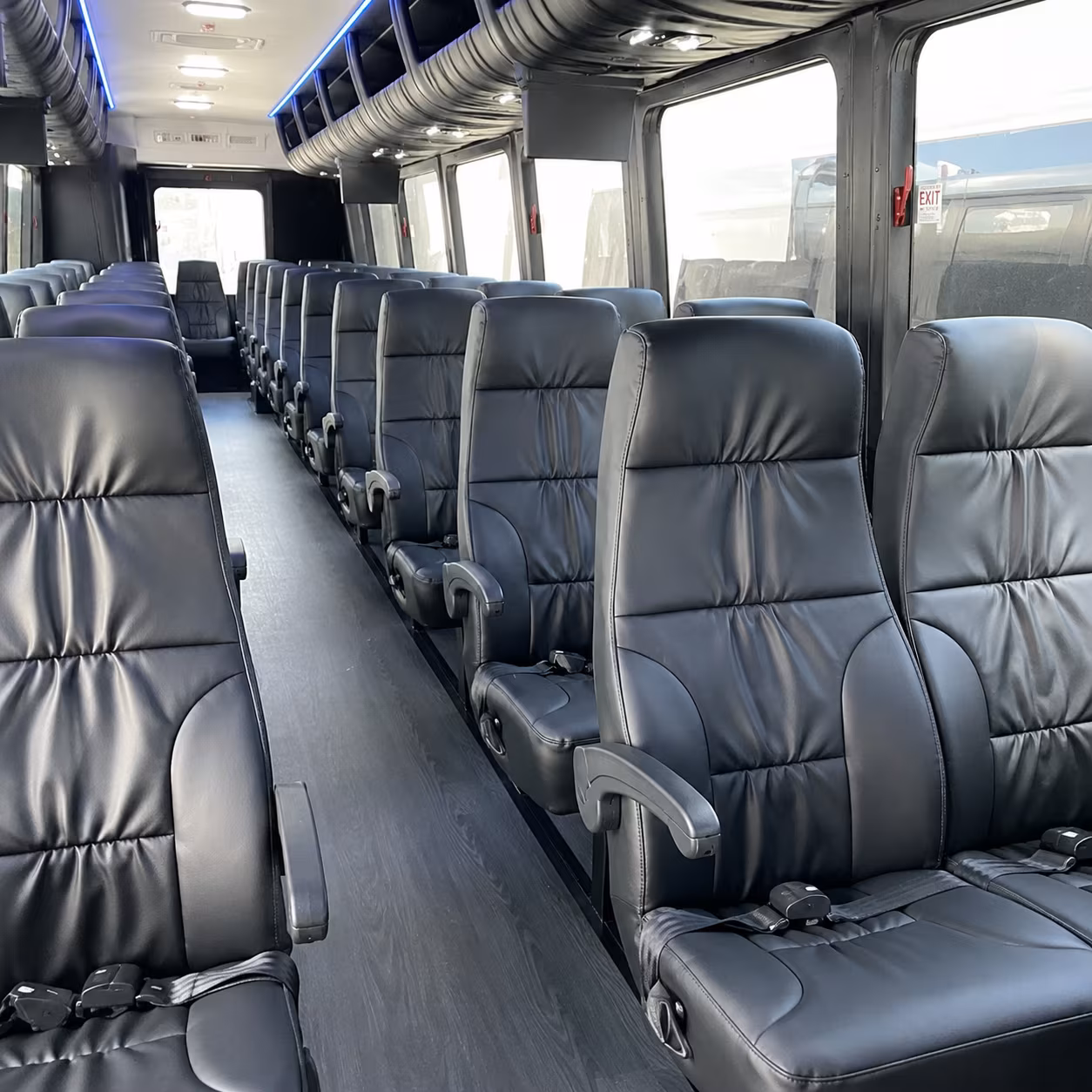san diego 25 passenger minibus interior