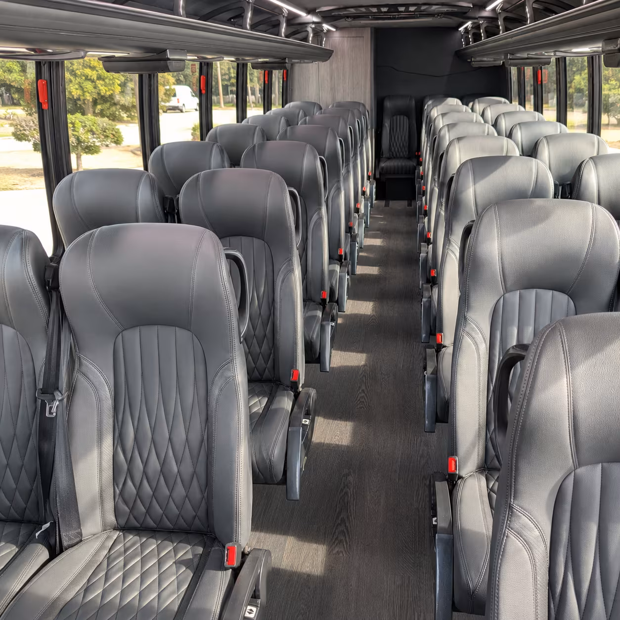 san diego 30 passenger minibus interior