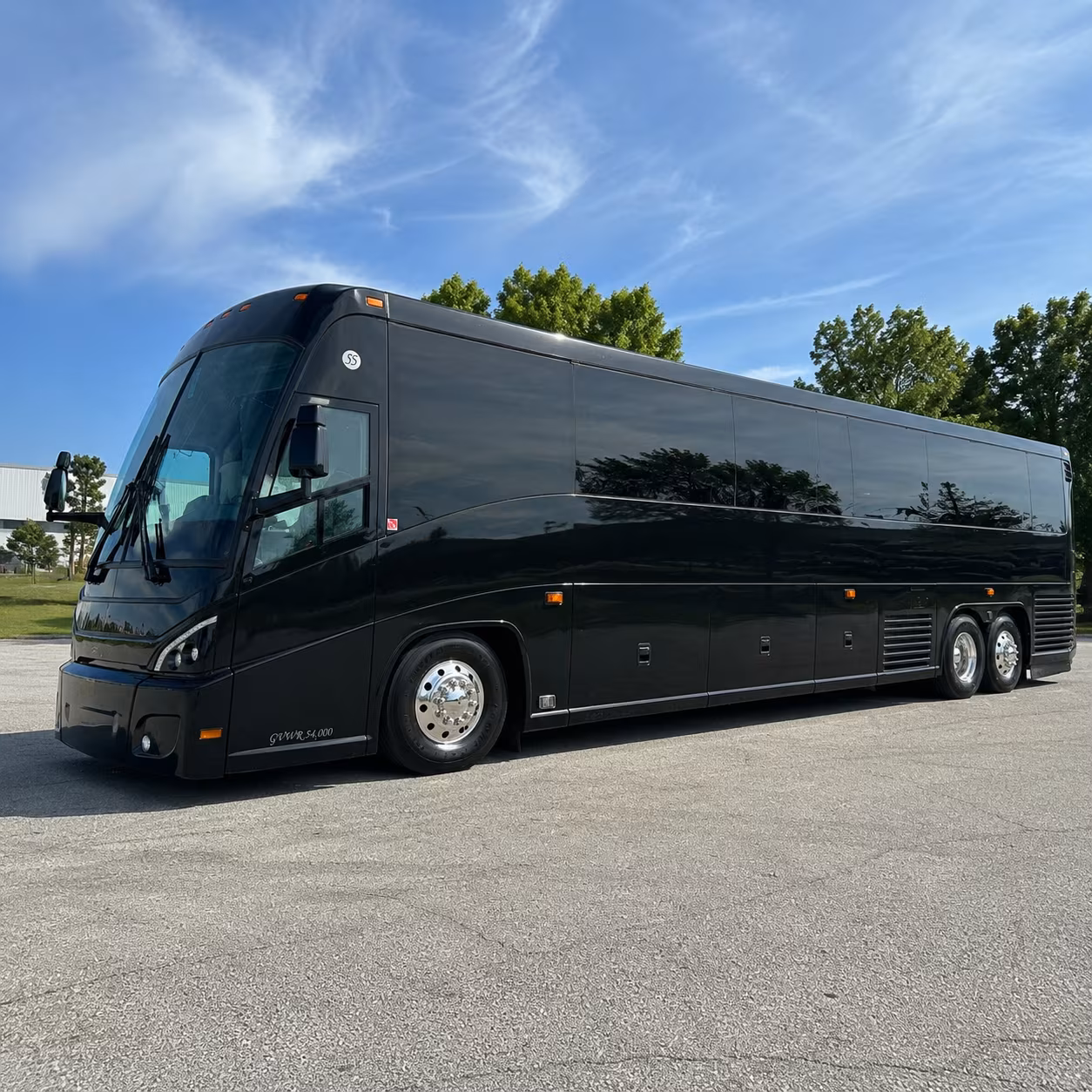 san diego 47 passenger charter bus