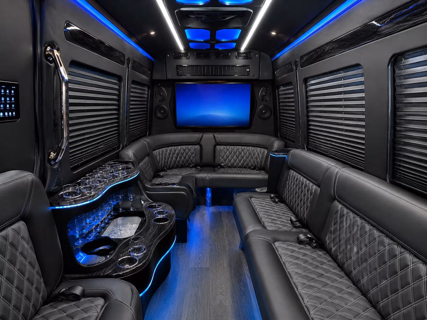 san diego birthday party transportation onboard seating