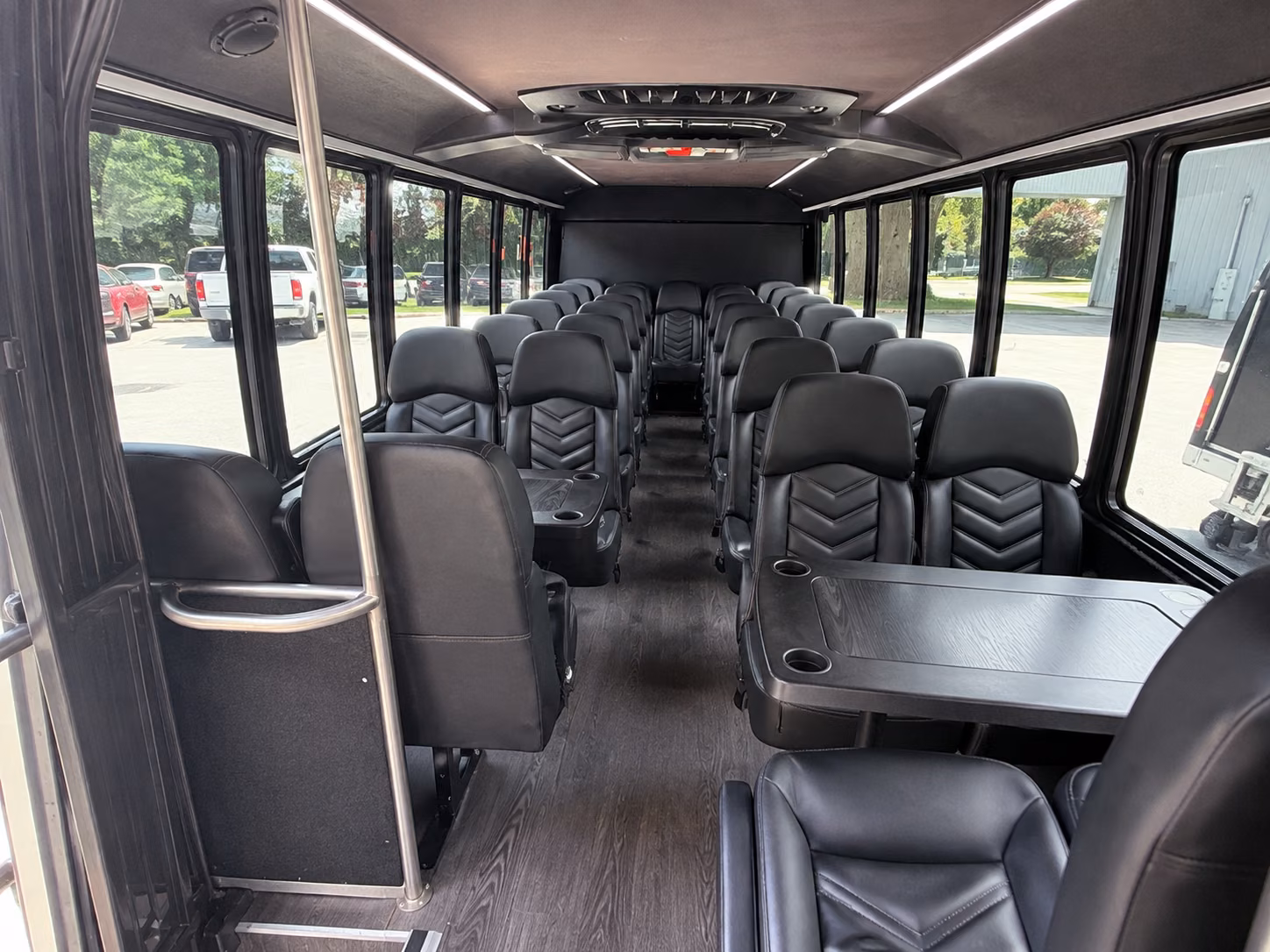 san diego corporate transportation onboard seating
