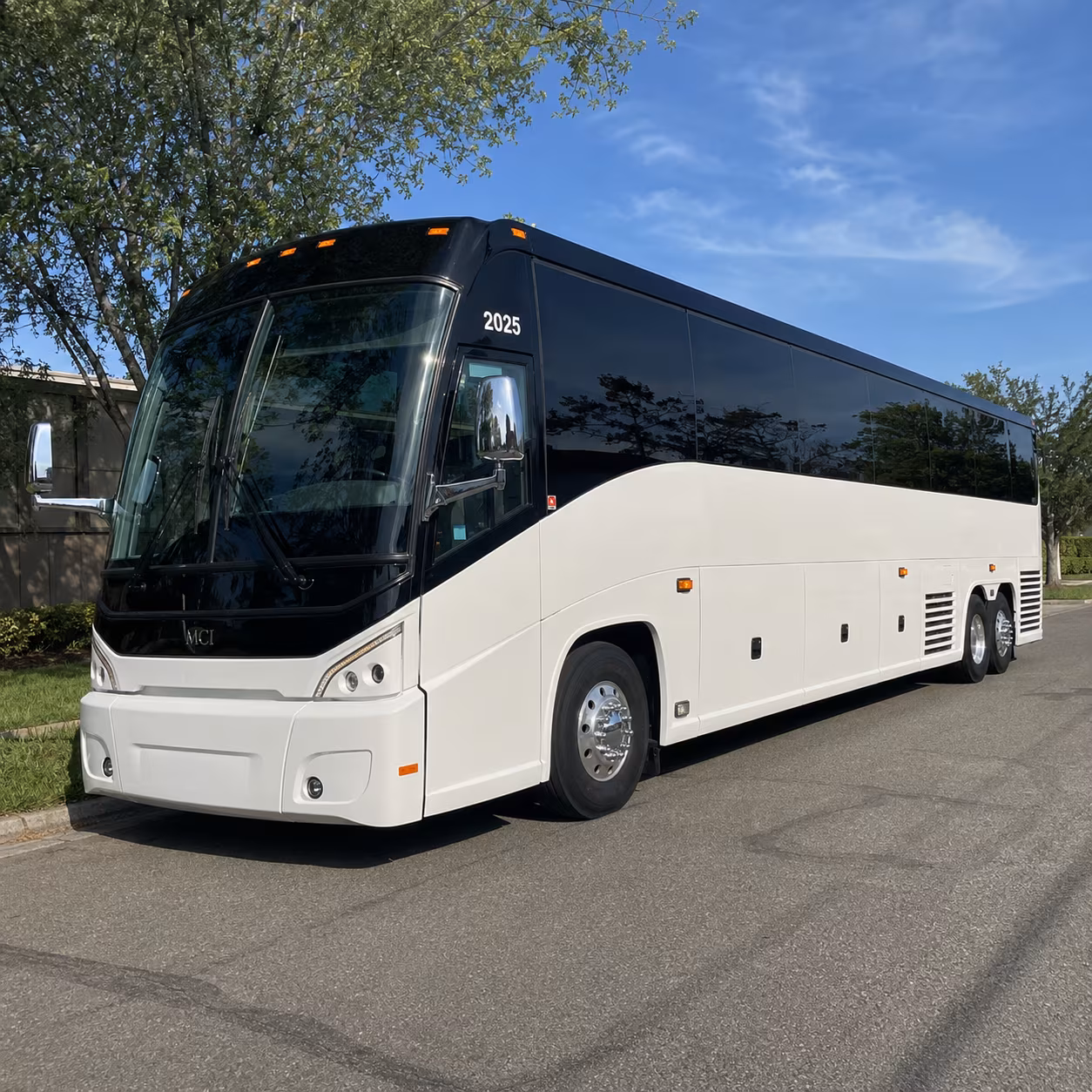 san diego long distance charter bus rental
