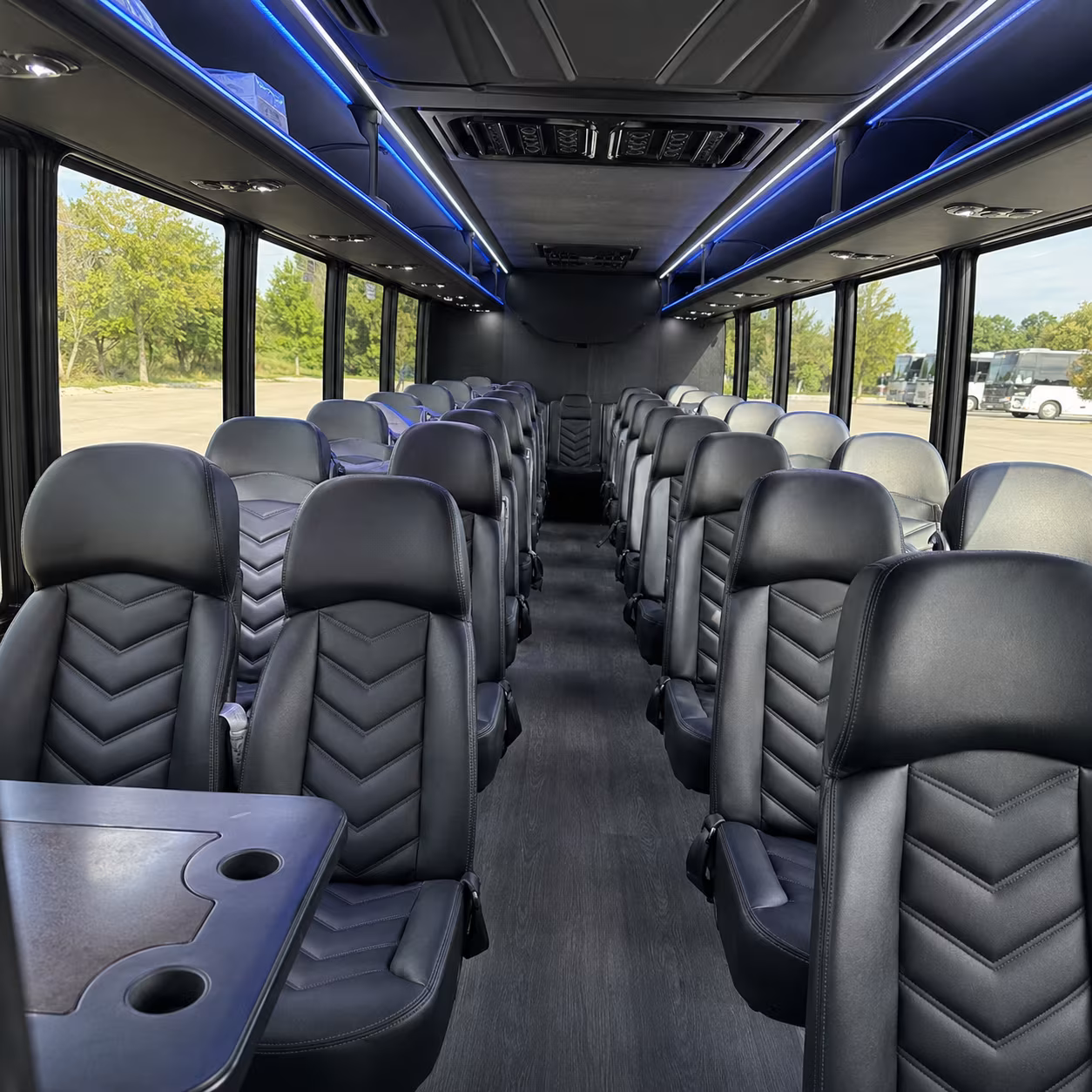 san diego sporting event transportation onboard seating