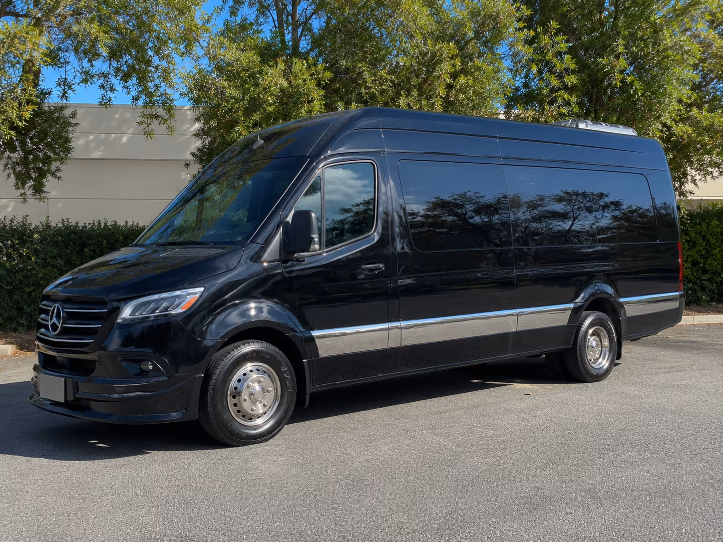 san diego sprinter van with driver