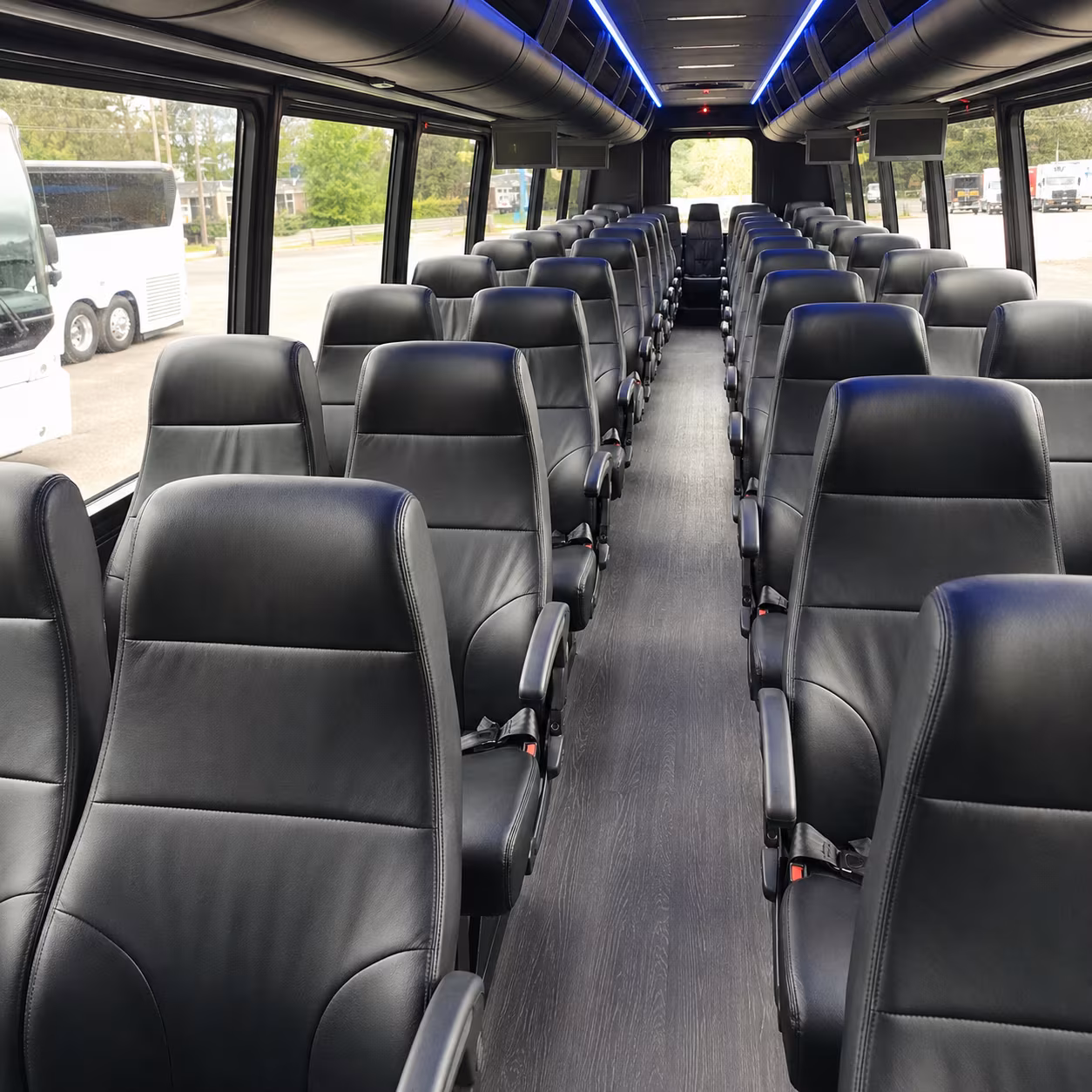 san diego wedding transportation onboard seating